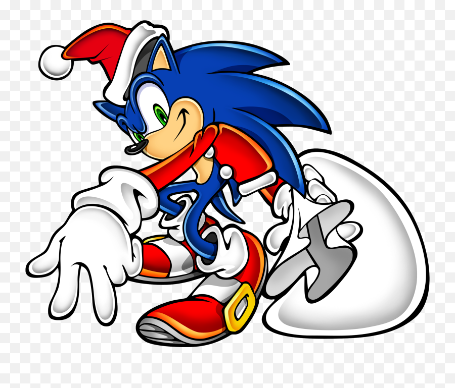 Download Sonic Adventure 2 Xmas U0027u0027 Png Image With No - Sonic Adventure 2 Poses Png,Sonic Adventure 2 Logo
