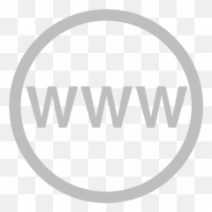 Website Logo Transparent Png Clipart - White