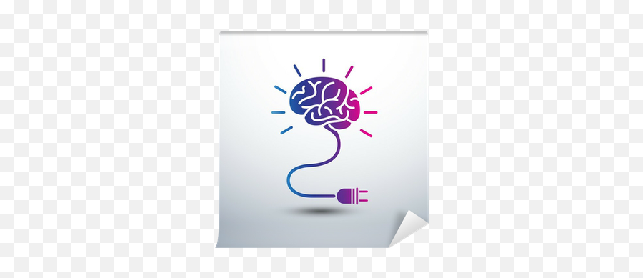 Creative Brain Idea Concept With Light - Language Png,Brain Lightbulb Icon
