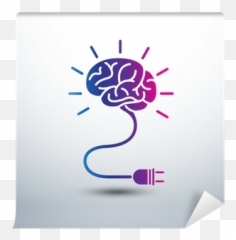 Creative Brain Idea Concept With Light - Language png