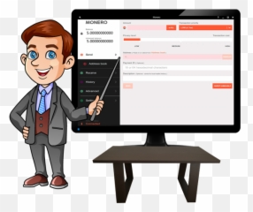 How To Send Cryptocurrency From Your Local Wallet - Imm Web Page Png,Monero Icon