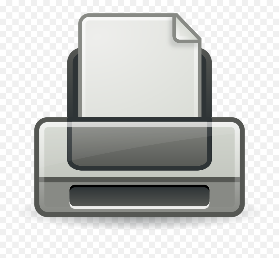 Icons Printer Rodentia - Printer 3d Icons Transparent Png,Bulletin Icon Png