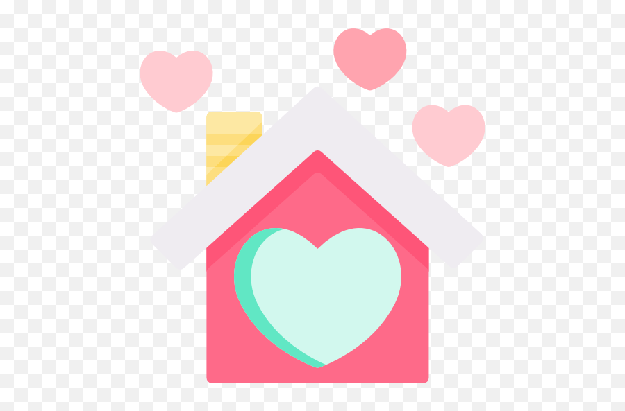 House Icon Transparent Background - Home Love Icon Png,House Transparent Background