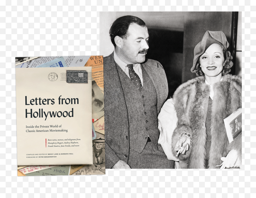 Letters From Hollywood Gives New Life To Vintage Scandal And - Ernest Hemingway Hollywood Png,Marlene Dietrich Fashion Icon
