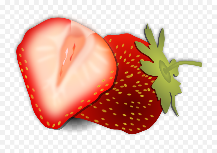 Fruit Clipart Png - Sliced Fruit Clipart Strawberry Slices Strawberries Vector Free,Fruit Clipart Png