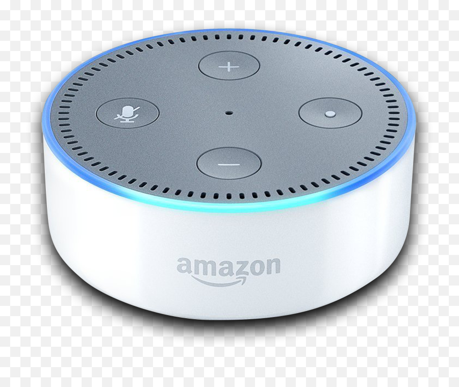 Download Hd Amazon Alexa Echo Dot - Amazon Echo Dot 2nd Generation White Png,Amazon Echo Png