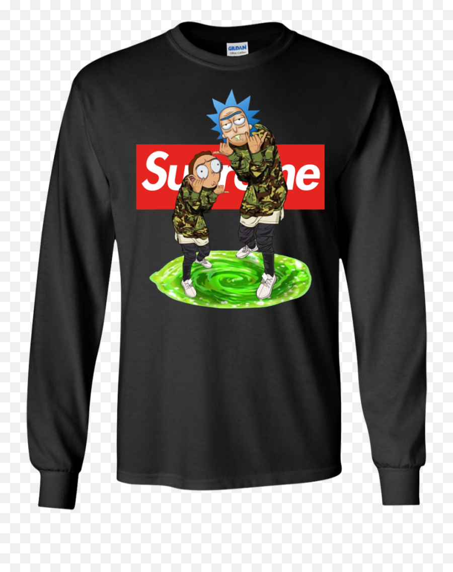 And Morty Supreme Shirt Hoodie Tank - Rick And Morty Supreme Png,Supreme Shirt Png