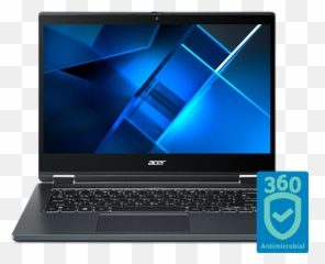 Windows 10 Pro Acer - Travelmate Spin P4 Blue png