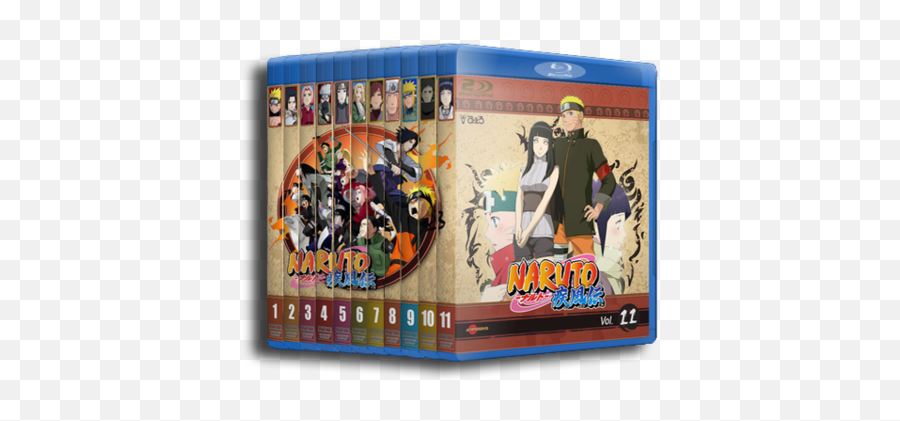 Naruto Blu - Ray Animesdvd Naruto Shippuden Png,Elfen Lied Folder Icon