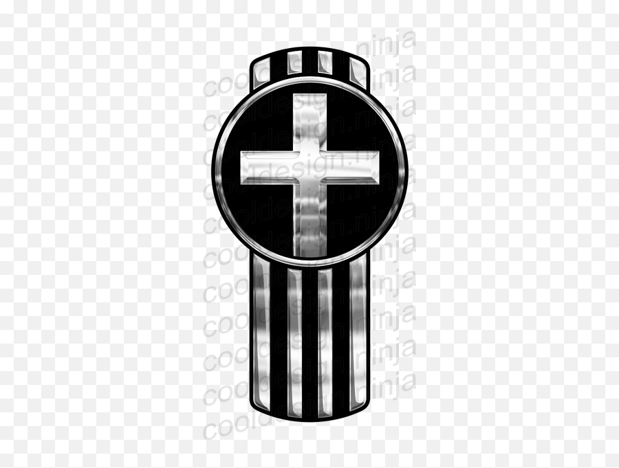 Cross Kenworth Emblem Skin 3 - Pack U2013 Cool Design Ninja Christian Cross Png,White Cross Icon Png