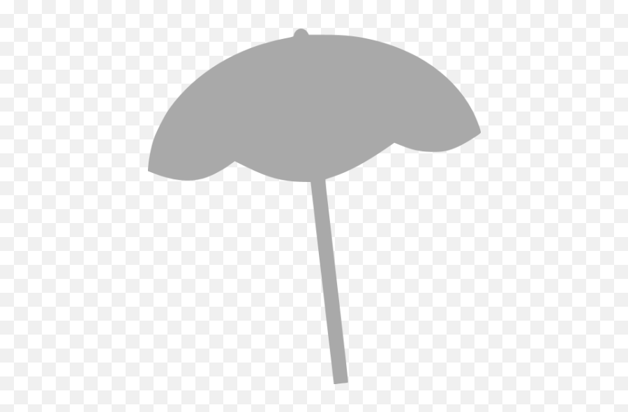 Dark Gray Umbrella 3 Icon - Free Dark Gray Umbrella Icons Transparent Red Umbrella Icon Png,Beach Umbrella Icon