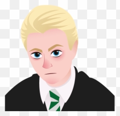 Download Hd Draco Malfoy Transparent Png Image - Nicepngcom Draco Malfoy Cartoon,Draco Png