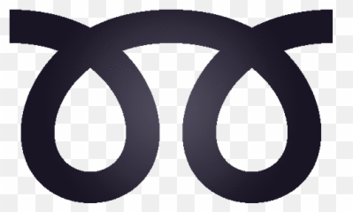 Double Curly Loop Symbols Sticker - Dot png