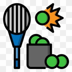 Ball Competition Racket Sportive Sports Tennis Free - Dot png
