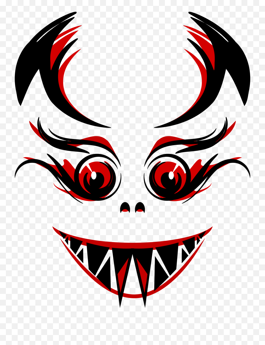 Monster Evil Devil - Free Vector Graphic On Pixabay Vampire Face Png,Creepy Eye Png