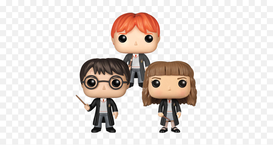 Download Hd Harry Potter Ron Weasley - Harry Potter Funko Pop Png,Hermione Png