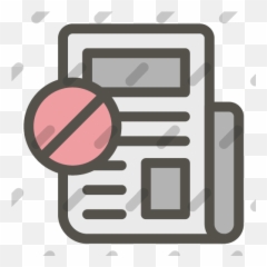 Fake News Icon Iconbros - Hard png