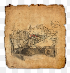 Southern Elsweyr Treasure Map Ii Elder Scrolls Online Wiki - 2 png