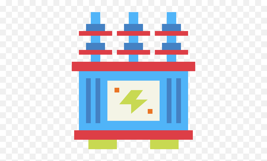 Power Transformer Icon From Energy Pack Style - Flat Vertical Png,Powerpoint Icon Pack