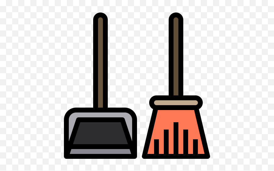 Broom - Free Furniture And Household Icons Broom And Dustpan Icon Png,Broom Icon Vector