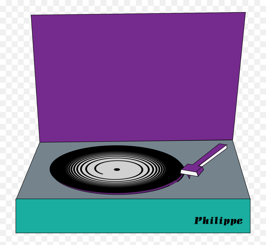 Purplephonograph Recordcomputer Icons Png Clipart - Phonograph,Png Phonographic