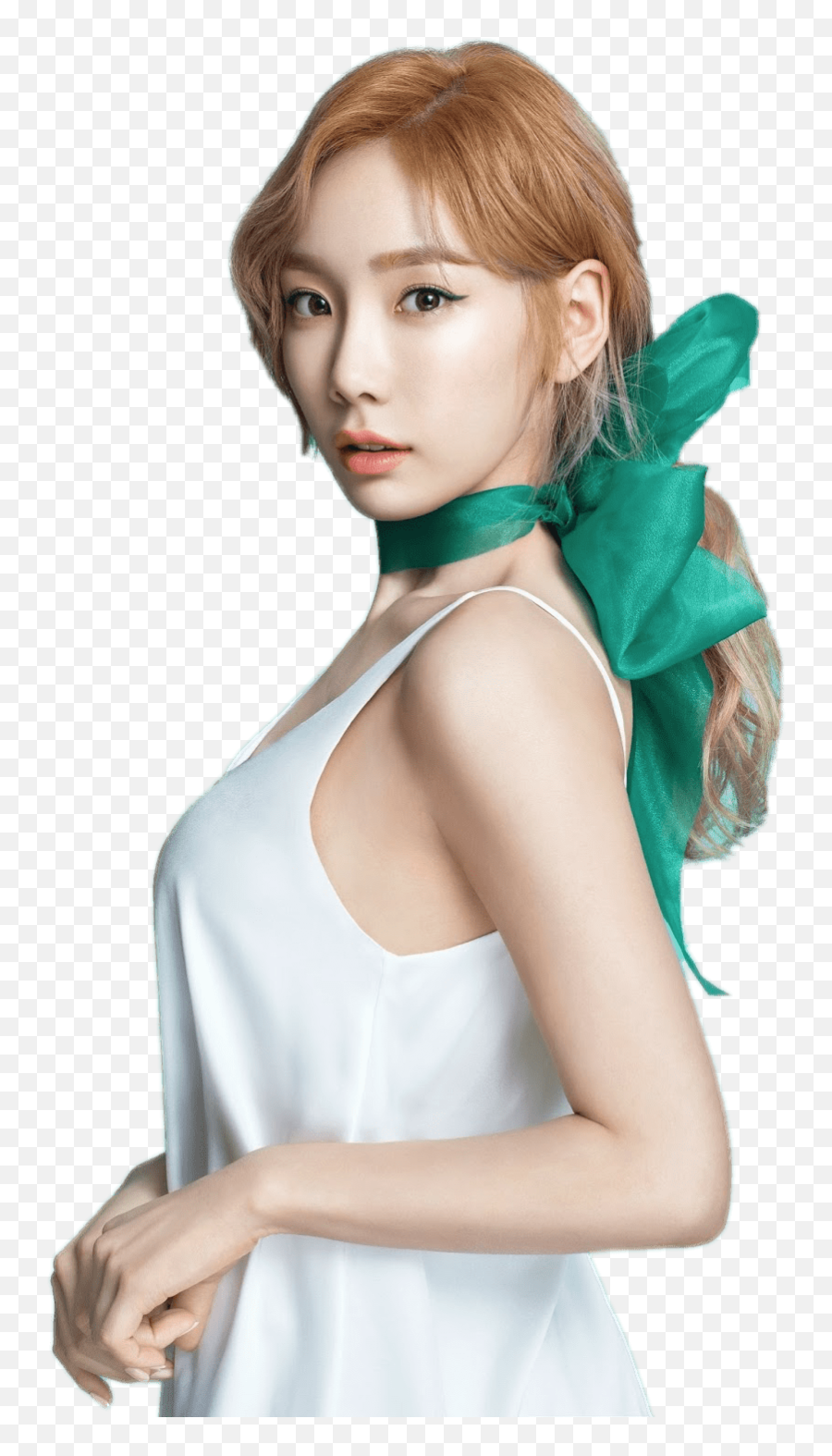 Green Bow Transparent Png - Kim Taeyeon Banila Co,Green Bow Png