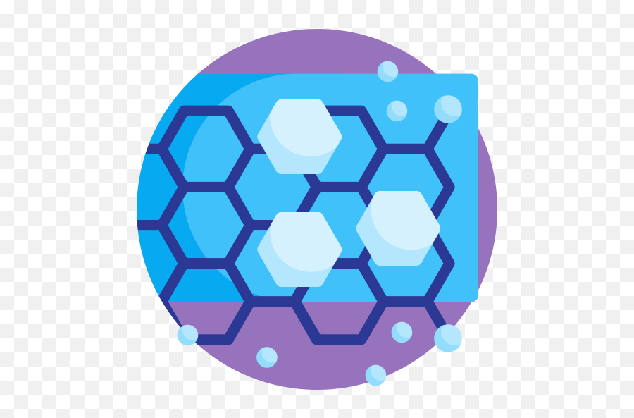 Nanotechnology - Free Education Icons Hexagon Shape Mirror Stickers Png,Nanotechnology Icon