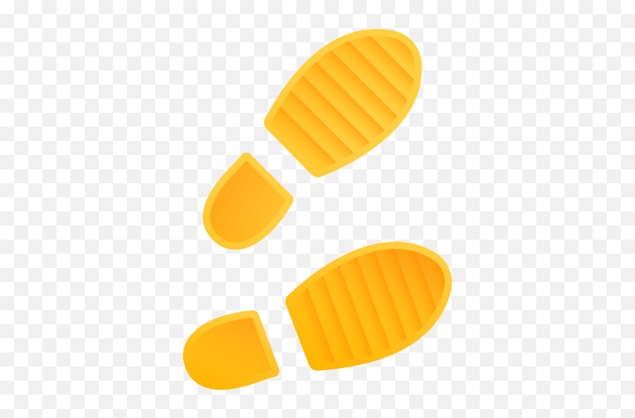 Footstep - Free Travel Icons Foot Step Icon Yellow Png,Footsteps Transparent Background