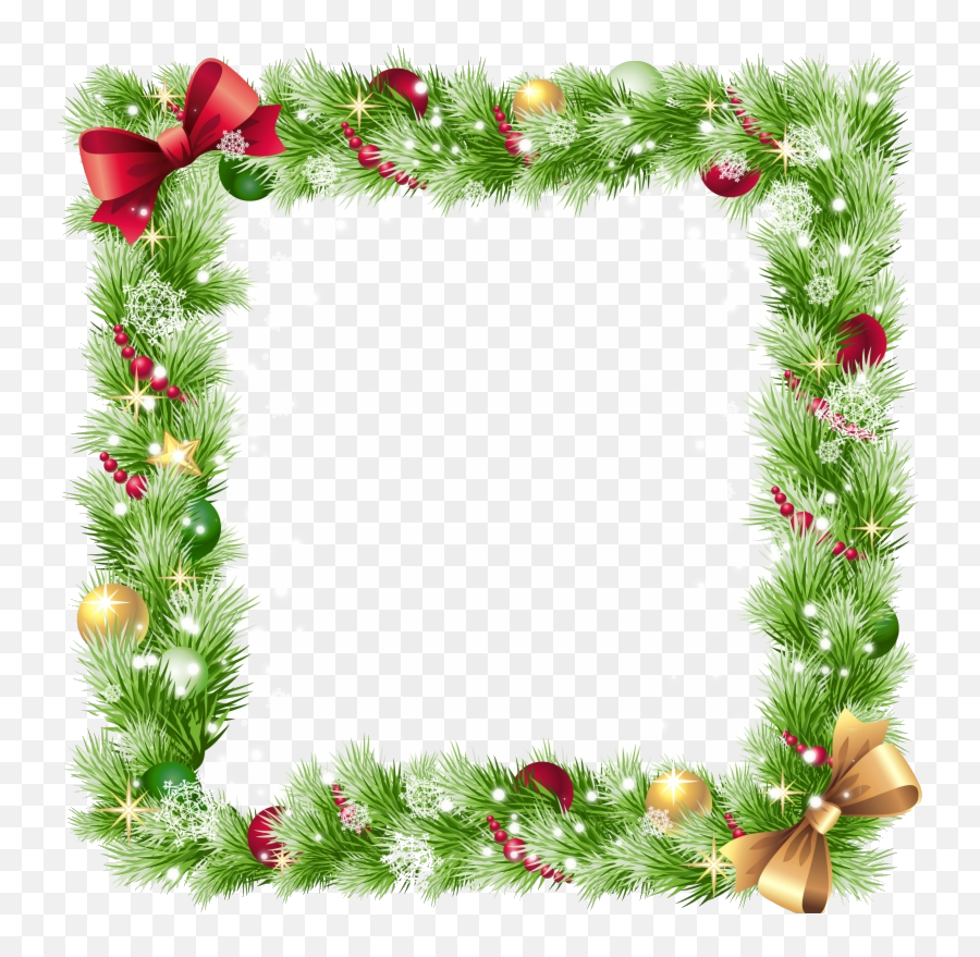 20 Christmas Border Clipart Transparent For Free Download