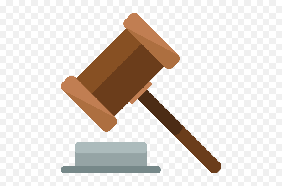 Auction Png Icon - Law Hammer Cartoon,Auction Png