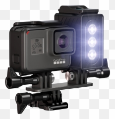 Gopole Flare - Waterproof LED Light for GoPro Cameras Gopro Attachment png