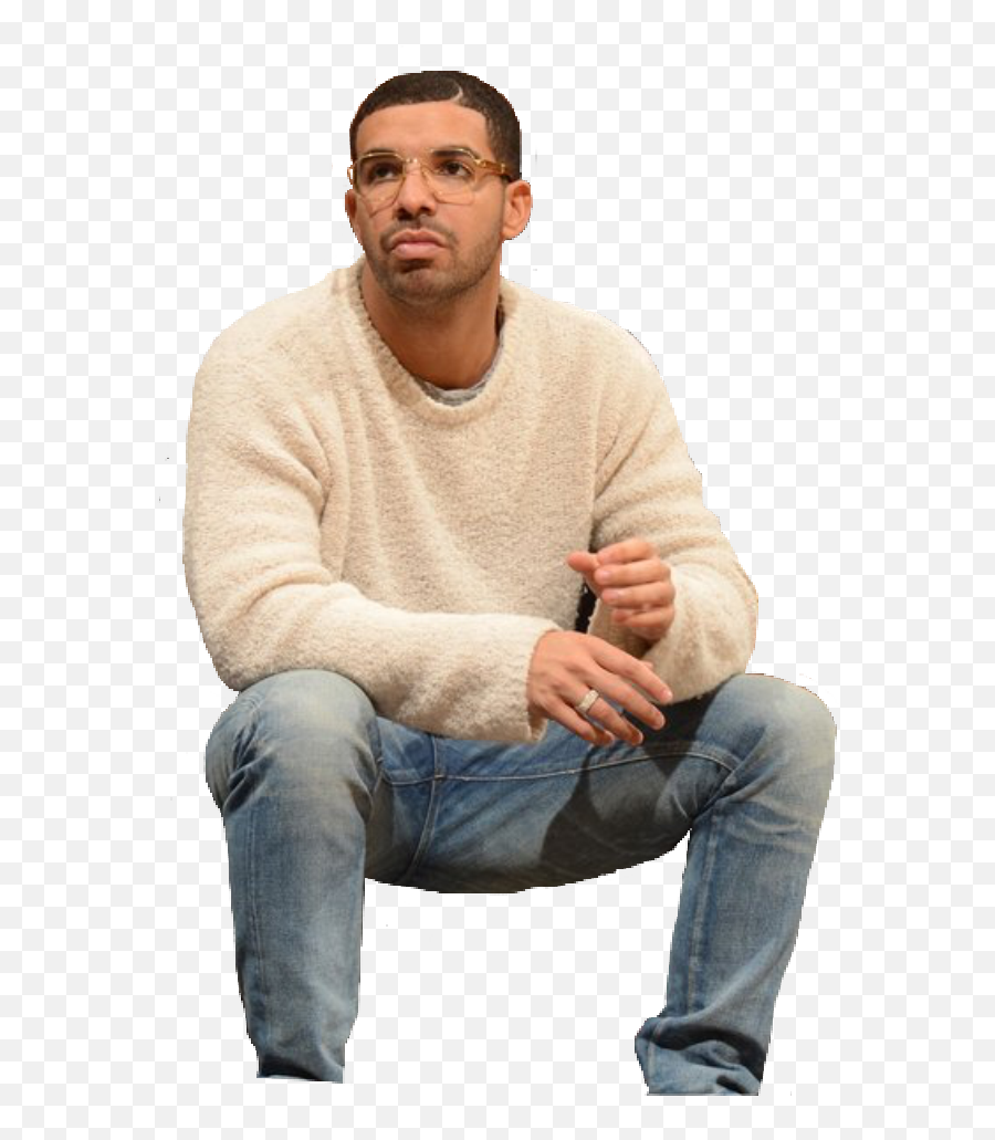 Drake Transparent Image - Drake Sitting Png,Drake Transparent