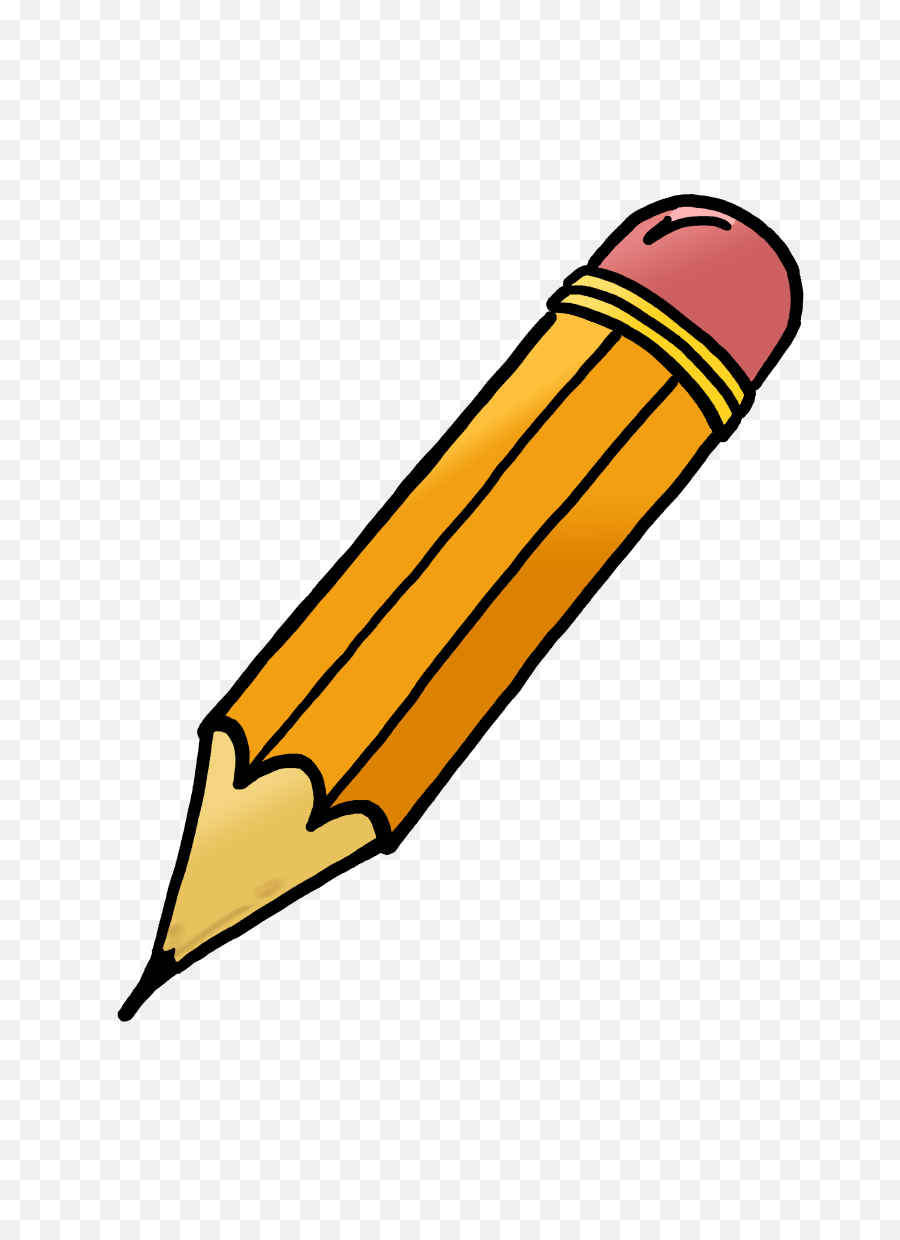 Pencil And Paper Clipart - Pencil Clipart Png,Transparent Pencil