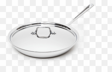 Frying Pan Png Image With No Background - Silver
