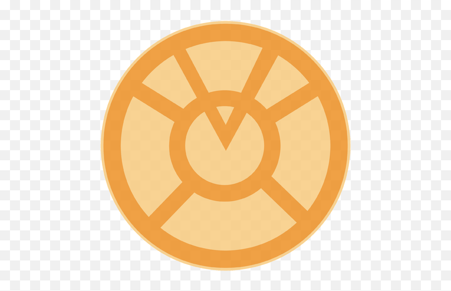 Download Green Lantern Orange Symbol - Dc Orange Lantern Corps Symbol Png,Green Lantern Logo Png