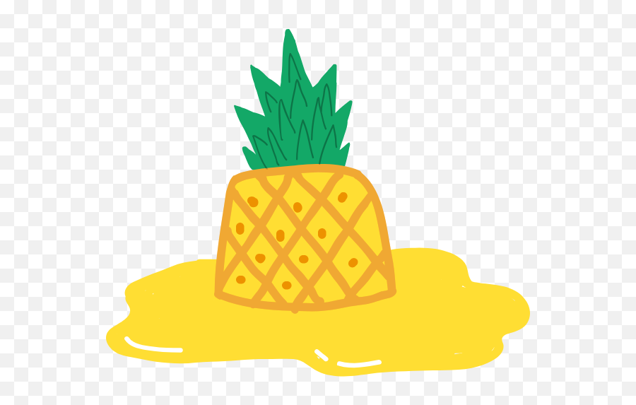 Free Online Peach Fruit Summer Vector For Designsticker - Pineapple Design Transparent Background Png,Summer Clipart Png