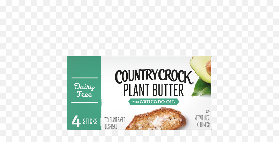 Plant Butter Sticks With Avocado Oil - Country Crock Plant Butter Png,Butter Transparent