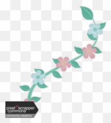 Winter Tropics Flowering Vine 2 Graphic By Elizabeth Minkus - Artificial png