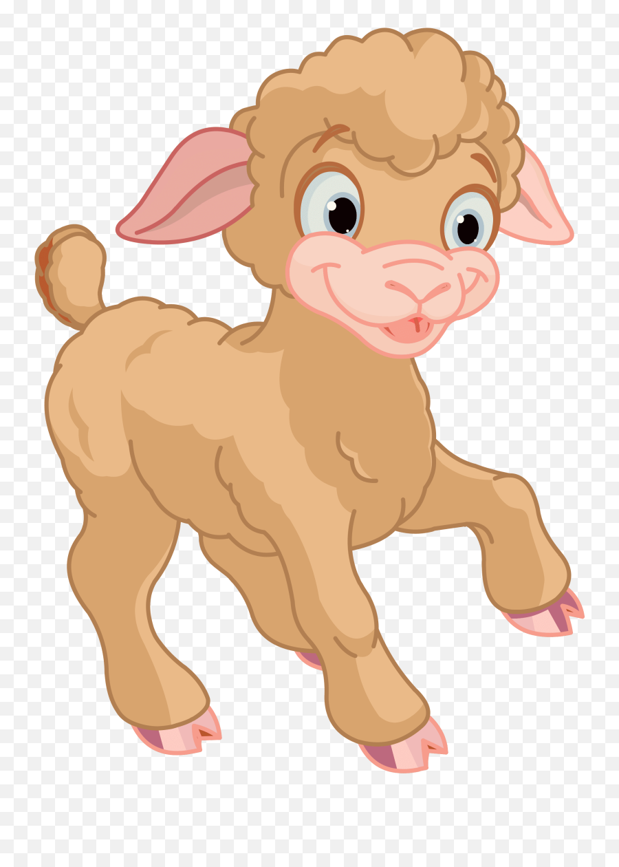 Cute Little Lamb Png Clipart - Lamb Png Clipart,Lamb Png