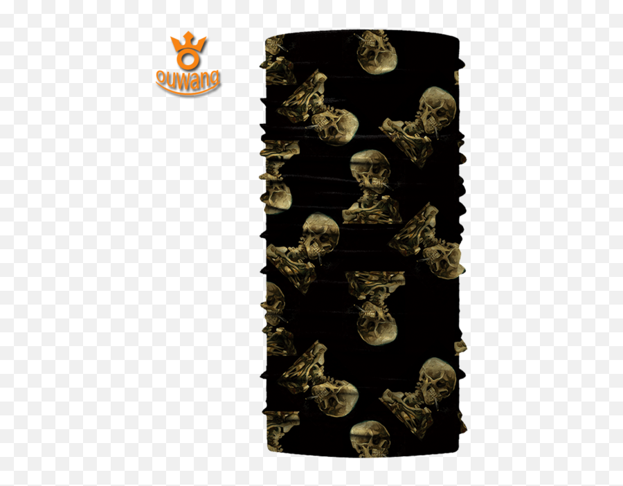 Multifunctional Logo Custom Neck Skull - Van Gogh Skull With Cigarette Png,Logo Anime