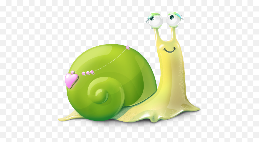 Lovely Green Snail Icon Png Clipart Image Iconbugcom - Silly Snail,Snail Png