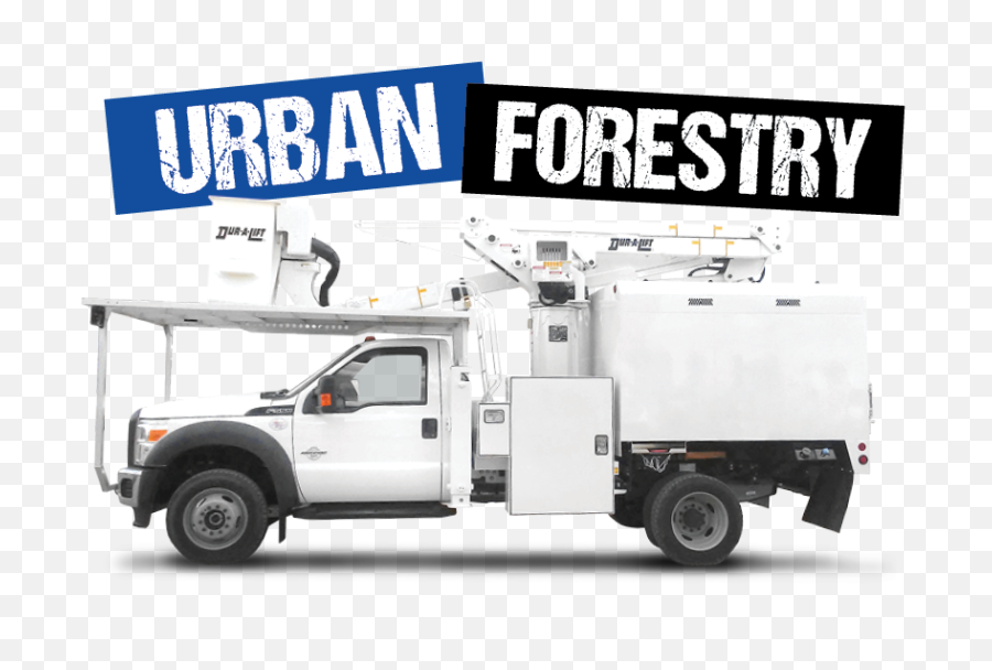 Download Hd Forestry Ford F550 Chipper Truck Transparent Png - Forestry Bucket Truck,Ford Truck Png