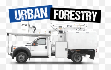 Download Hd Forestry Ford F550 Chipper Truck Transparent Png - Forestry Bucket Truck,Ford Truck Png