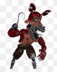 Nightmare Foxy Png 5 Image - Fnaf Fazbear Frights Step Closer,Foxy Png