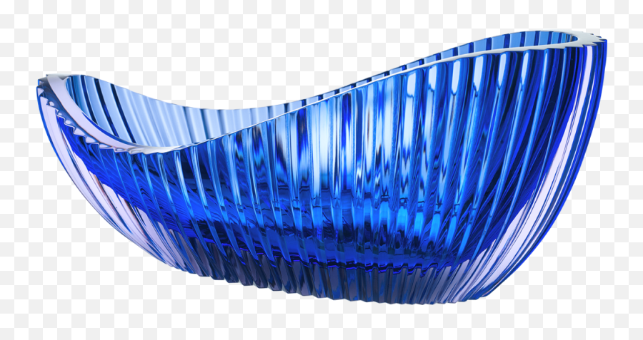 Seashell - Hand Cut Bowl Moserglasscom Chair Png,Seashell Transparent