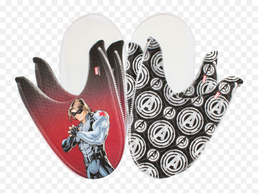 Winter Soldier - Happy Feet Slippers Earrings Png,Winter Soldier Png