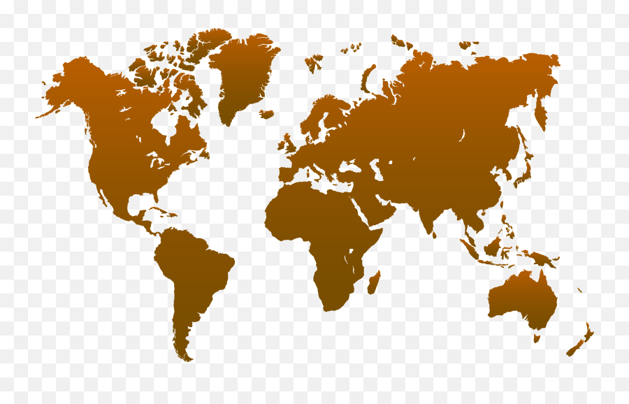 World Map Transparent Png - World Map Power Point,World Map Png
