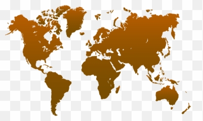 World Map Transparent Png - World Map Power Point,World Map Png