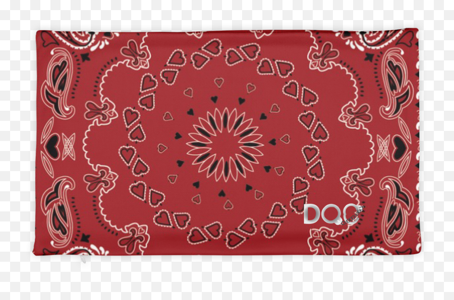 Red Bandana Designer Pillow Case Only By Diamondz Original Clothing - Wallet Png,Red Bandana Png