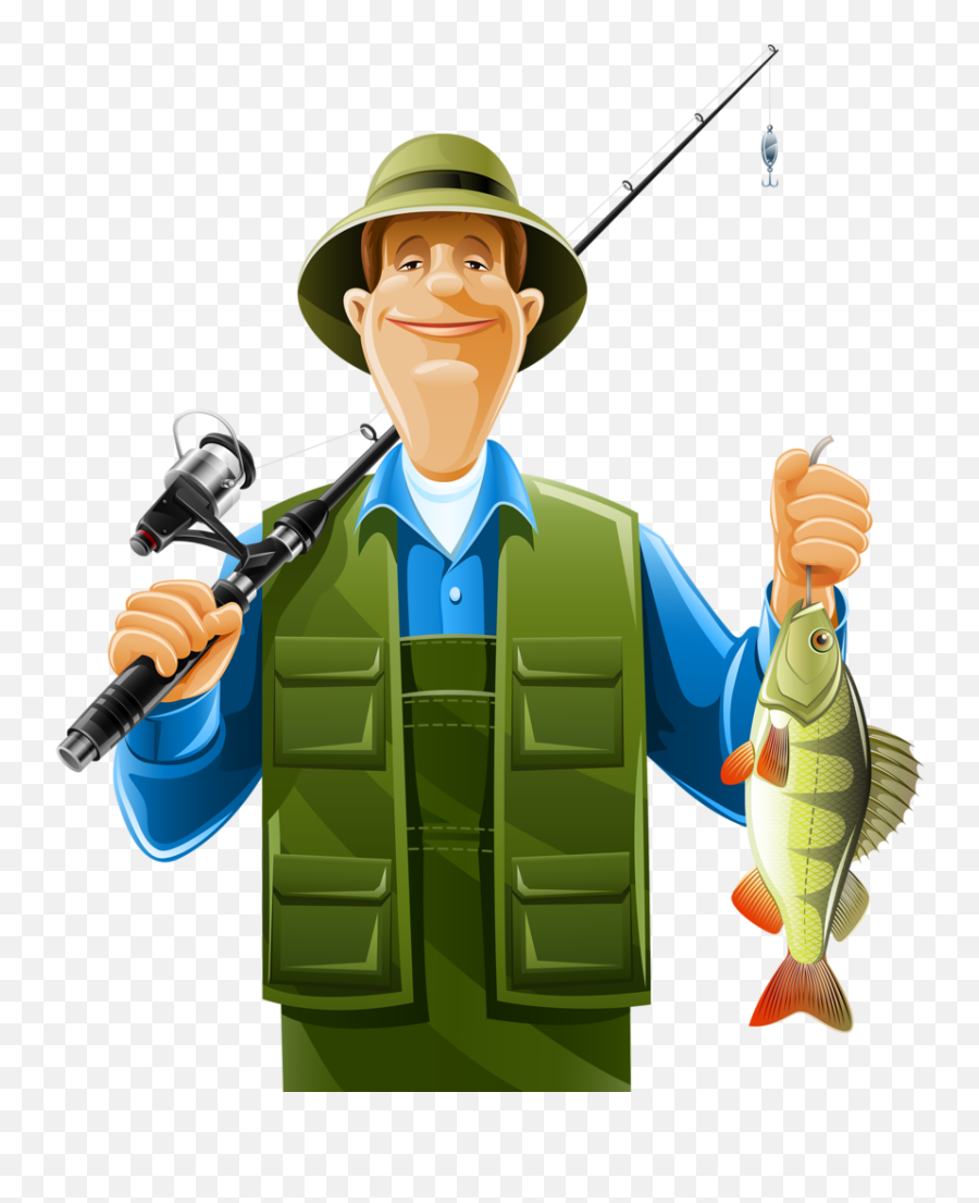 Download Fishing Clipart Action - Fisherman Clipart Png,Fisherman Png